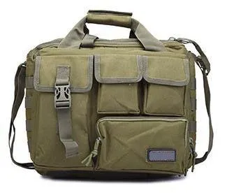 15'' Men's Molle Laptop Messenger Bag