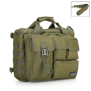 15'' Men's Molle Laptop Messenger Bag
