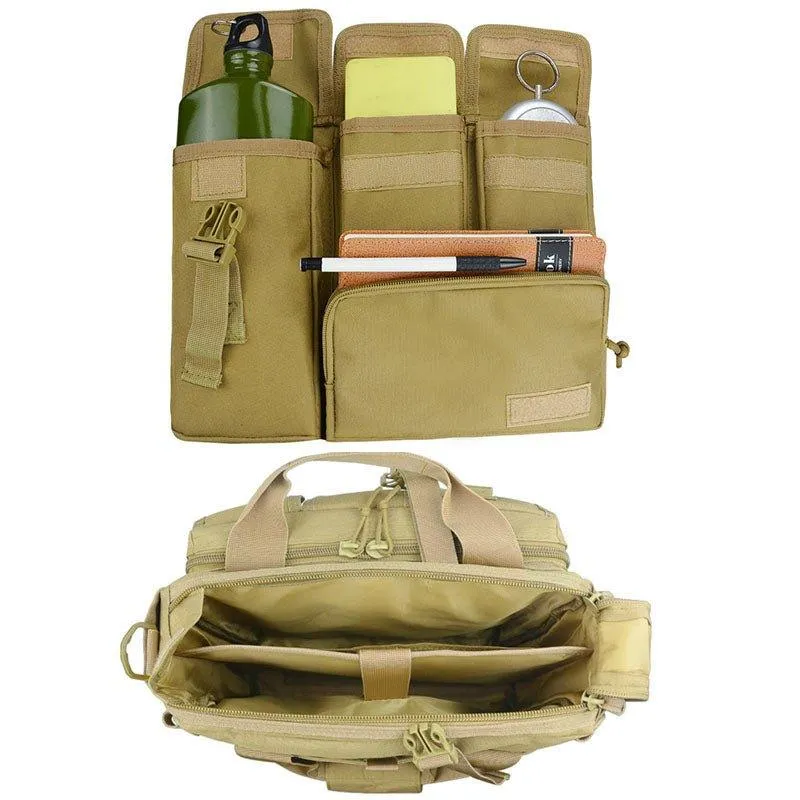 15'' Men's Molle Laptop Messenger Bag