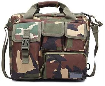 15'' Men's Molle Laptop Messenger Bag