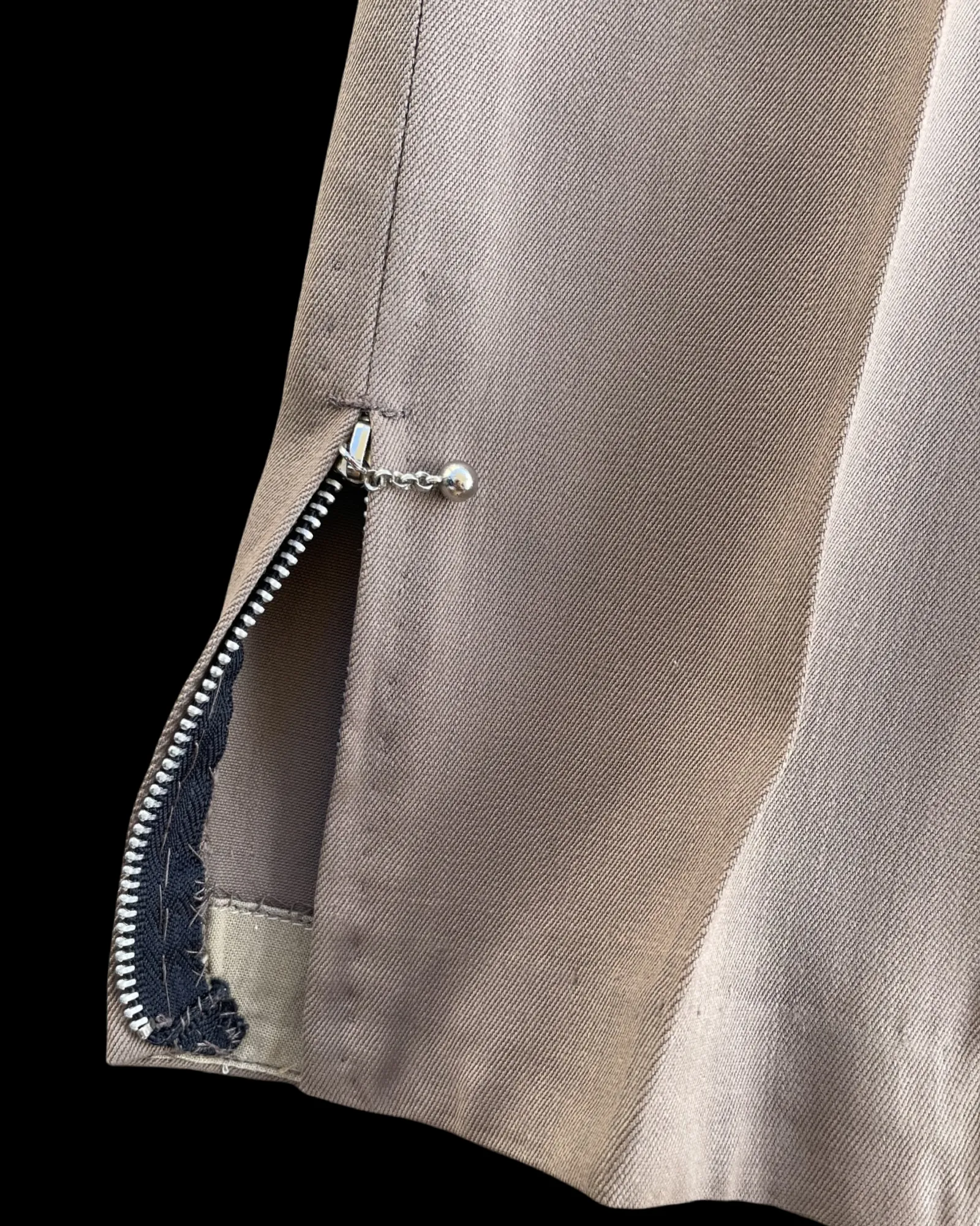 1940s ‘Saddle Sturdy Brand’ Gabardine Western Side Zip Trousers