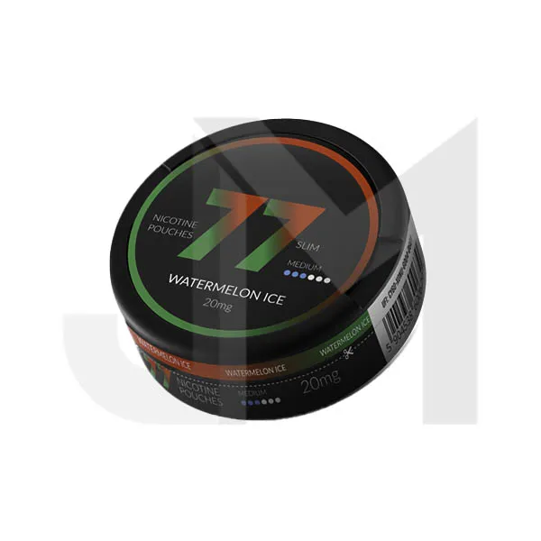20mg 77 Slim Medium Nicotine Pouches - 20 Pouches