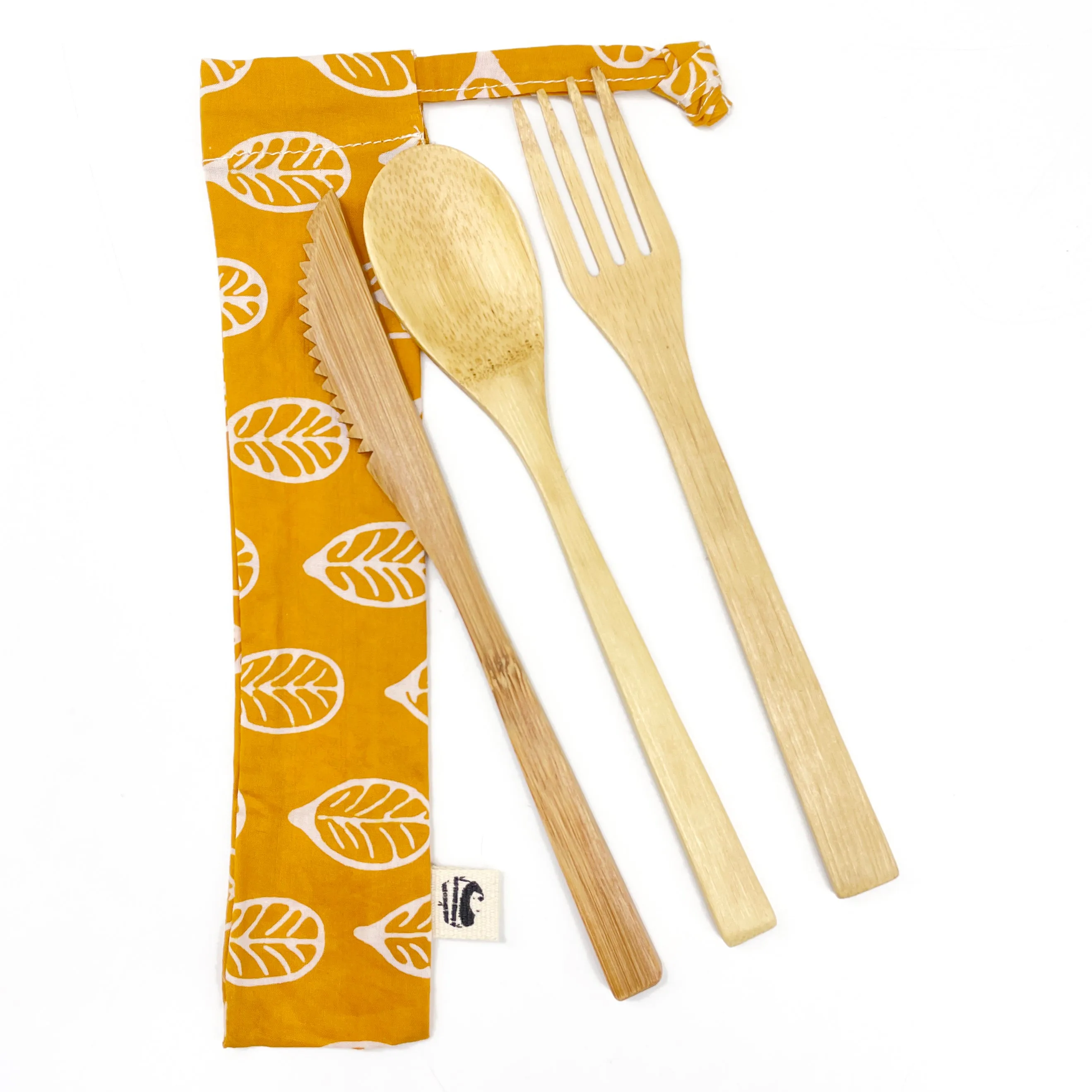 3-piece Bamboo Cutlery Set (Discount for multiple order of 5 / 10 sets)