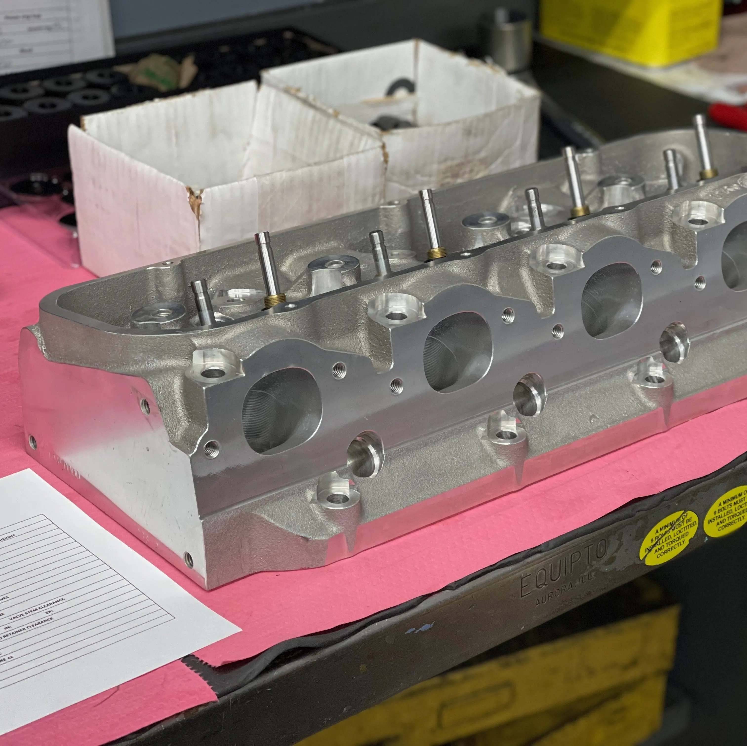 555ci Blown, Fuel Injected BBC, Hydraulic Roller Engine - Complete