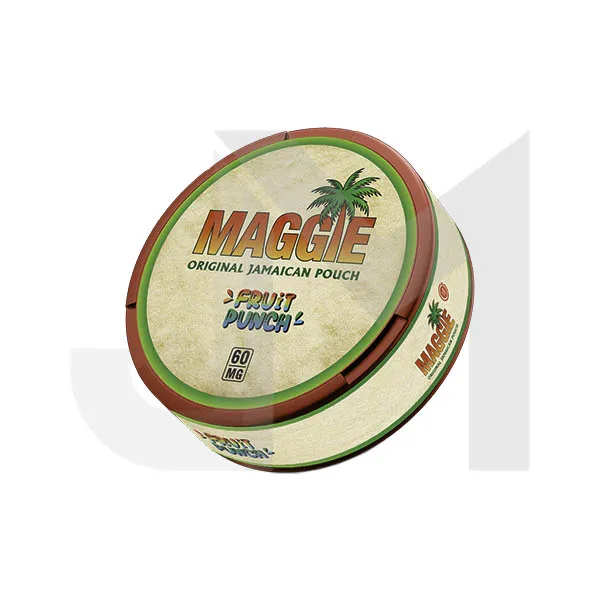 60mg Maggie Extreme Nicotine Pouches - 20 Pouches