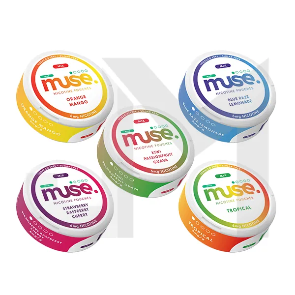 6mg Muse Nicotine Pouches - 20 Pouches