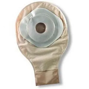 ActiveLife® One-Piece Stomahesive® Skin Barrier, Pre-Cut Stoma Opening 2" (50mm), Drainable Pouch, Opaque 12" (30.5cm), Tail Clip - Box of 20