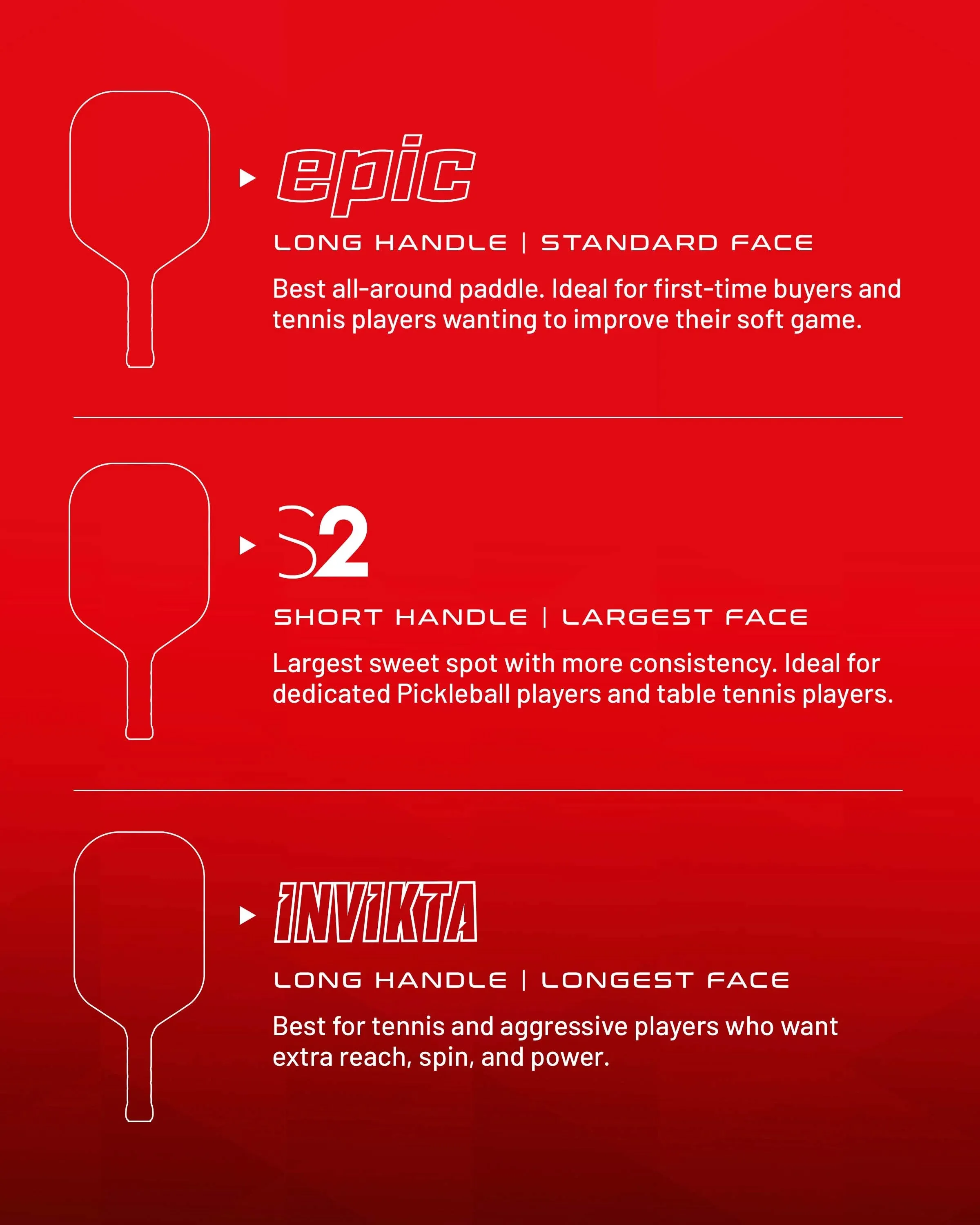 AMPED Invikta Pickleball Paddle