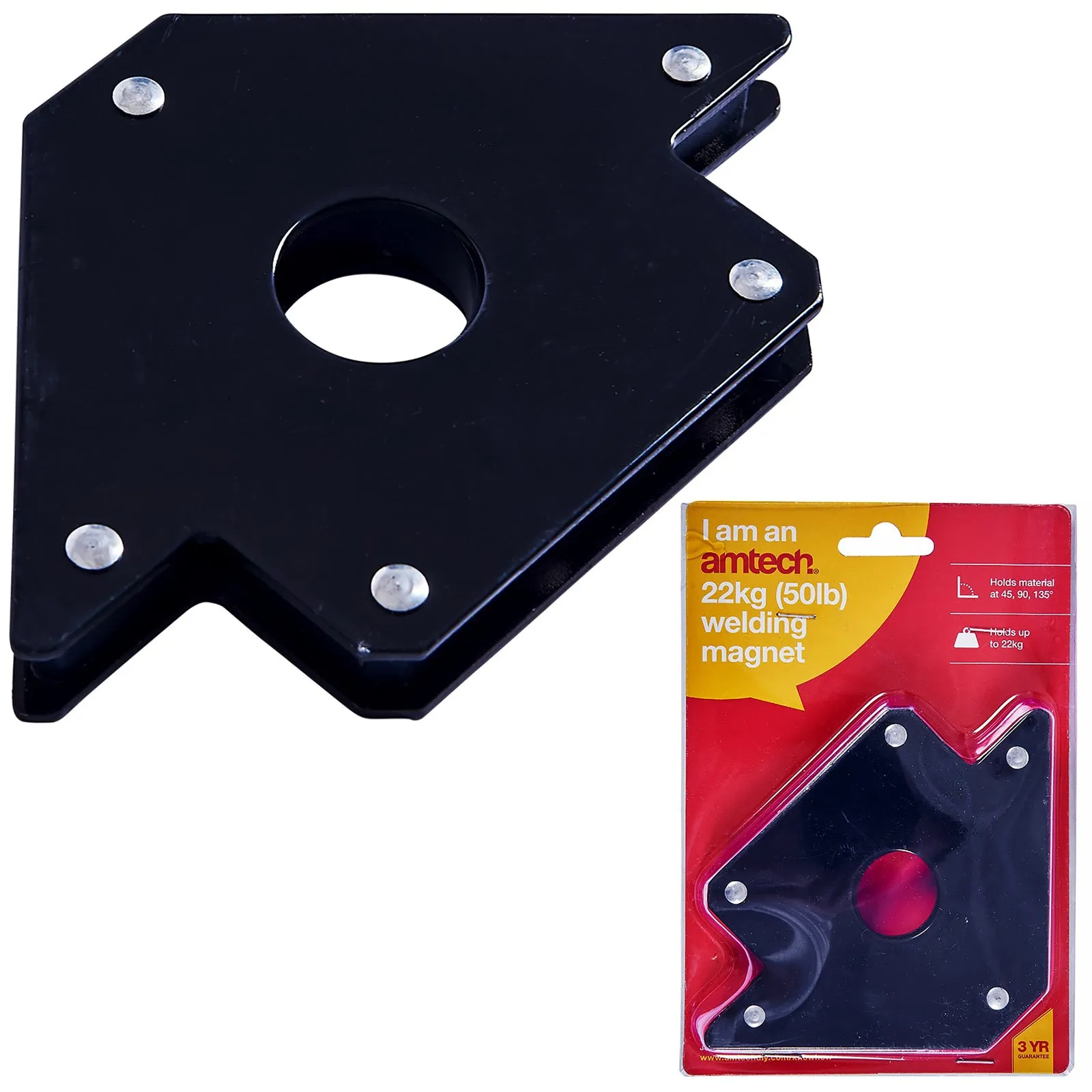 Amtech 50lb Magnetic Welding Arrow Weld Holder