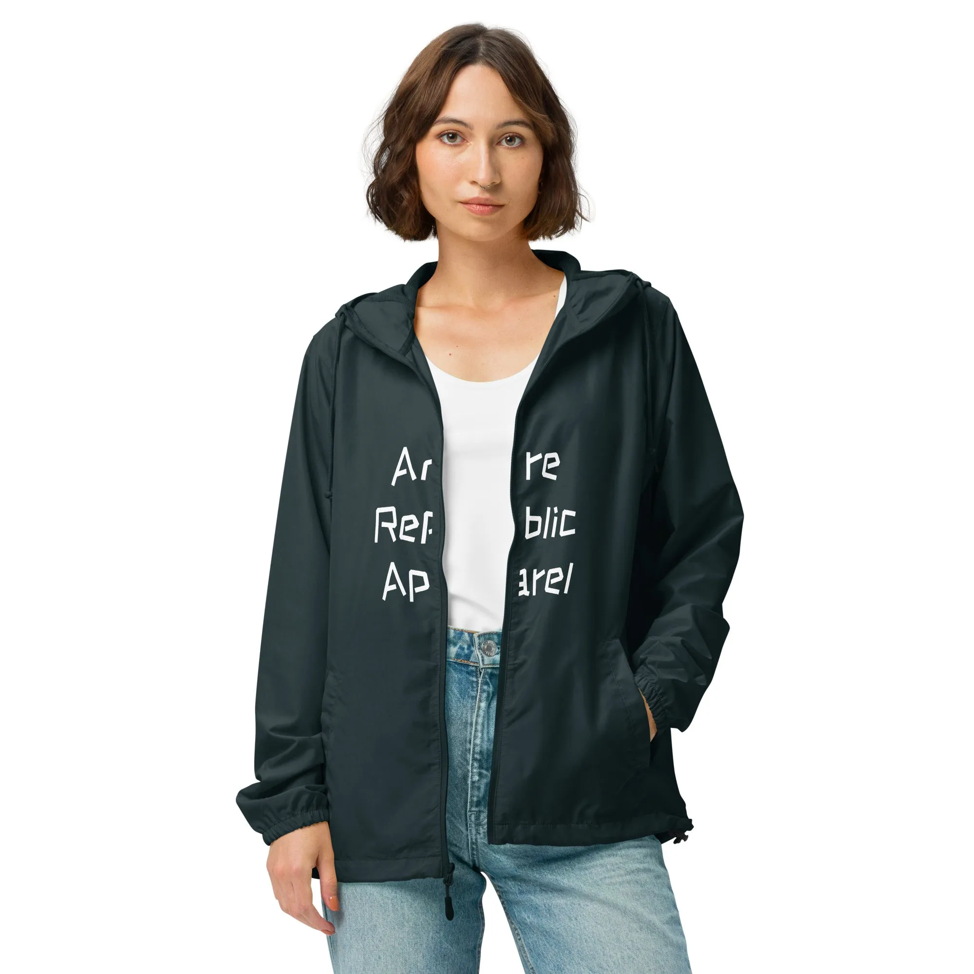 Andre Republic Unisex lightweight zip up windbreaker