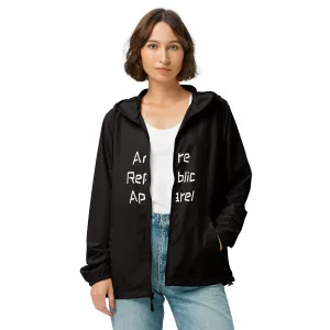Andre Republic Unisex lightweight zip up windbreaker