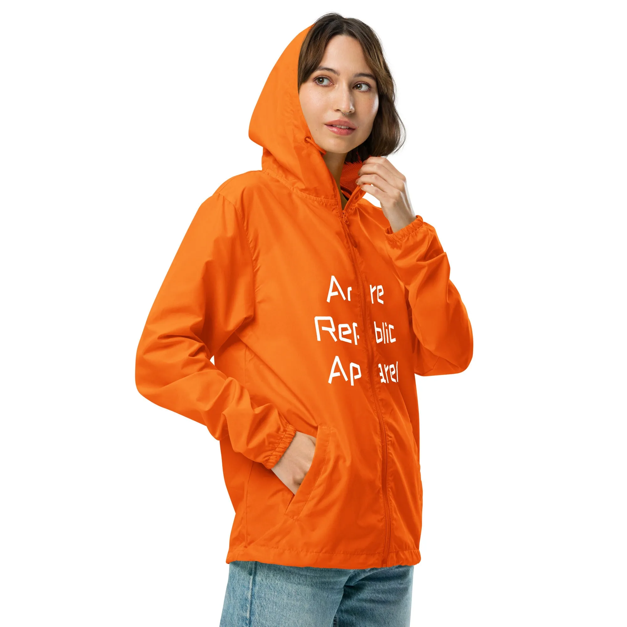 Andre Republic Unisex lightweight zip up windbreaker