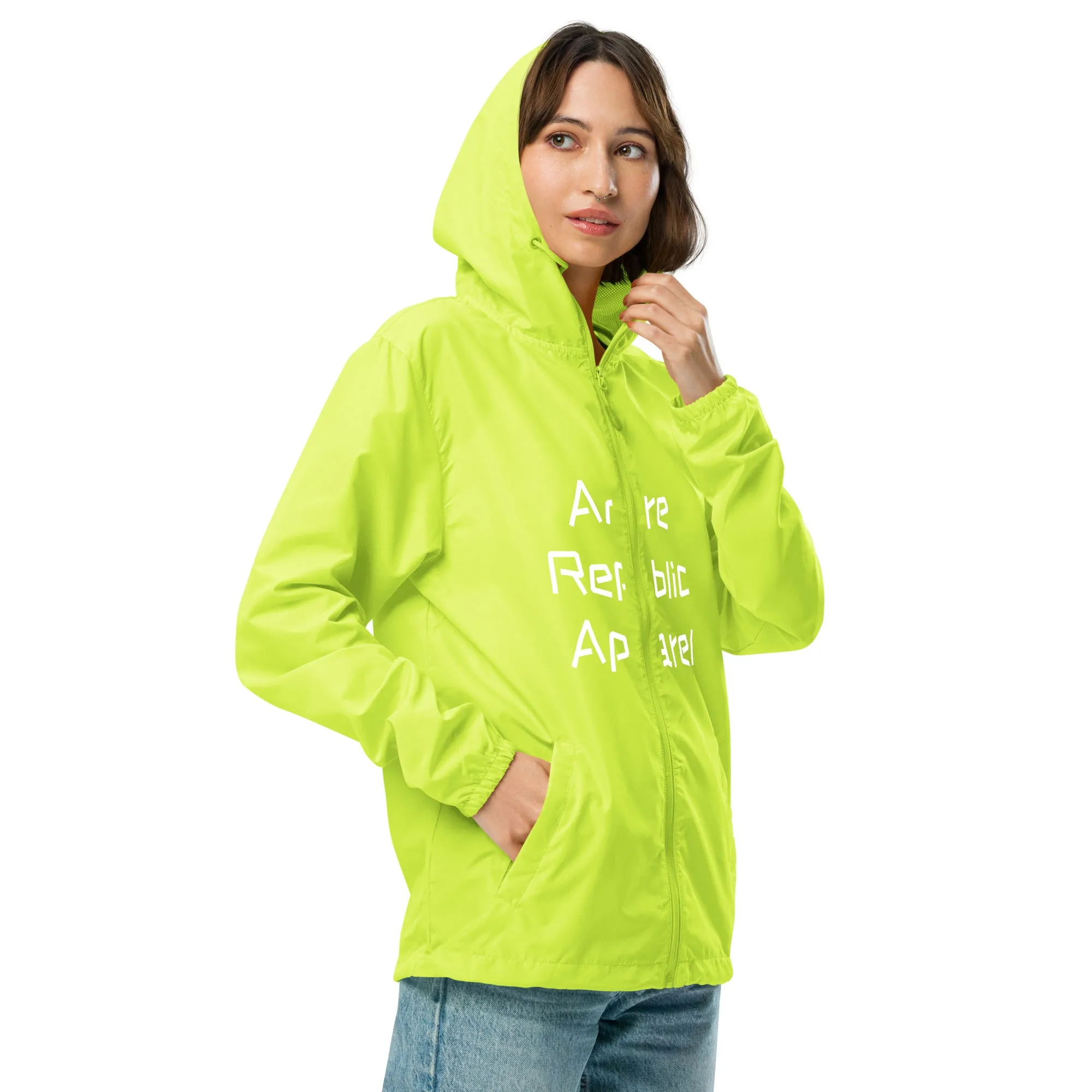 Andre Republic Unisex lightweight zip up windbreaker