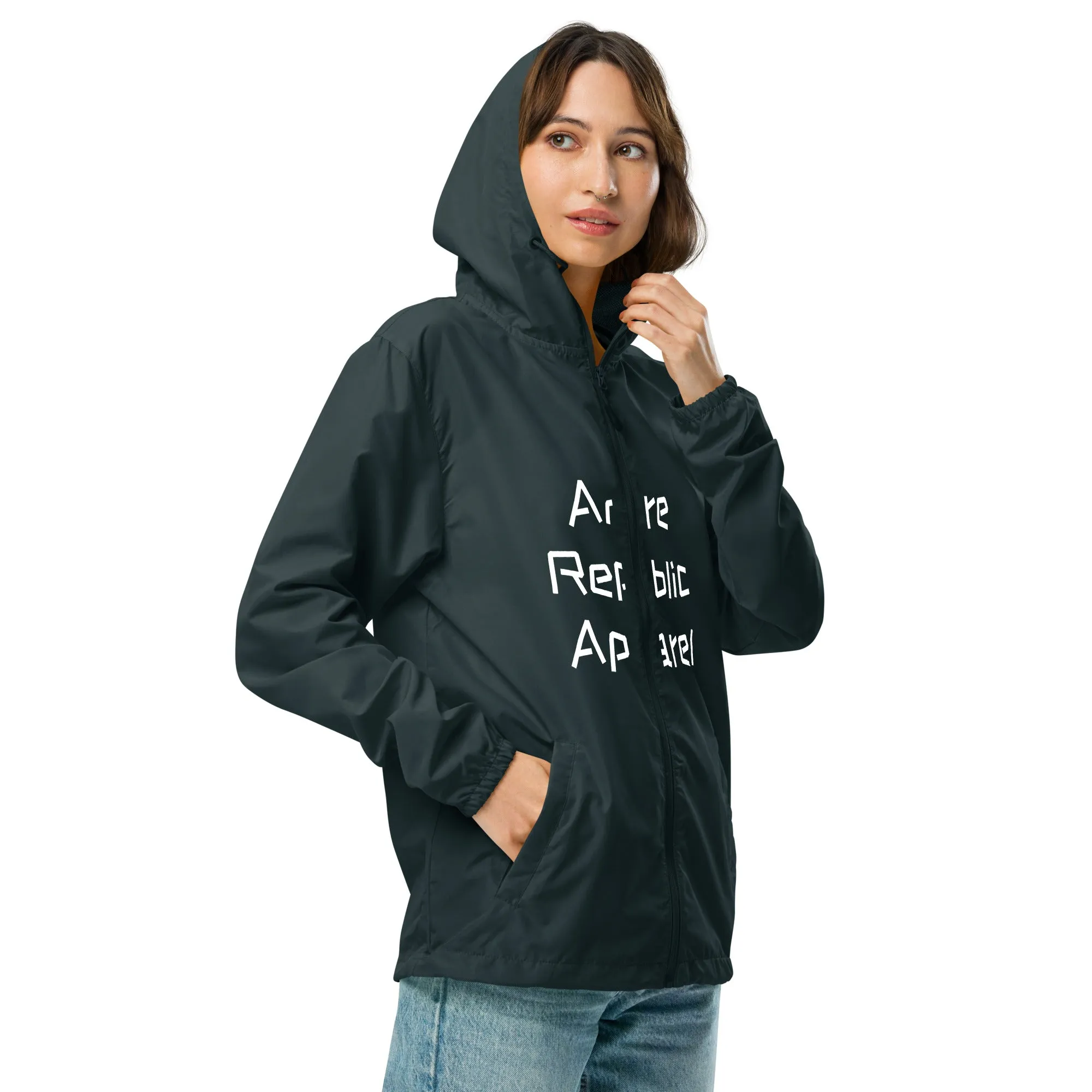 Andre Republic Unisex lightweight zip up windbreaker