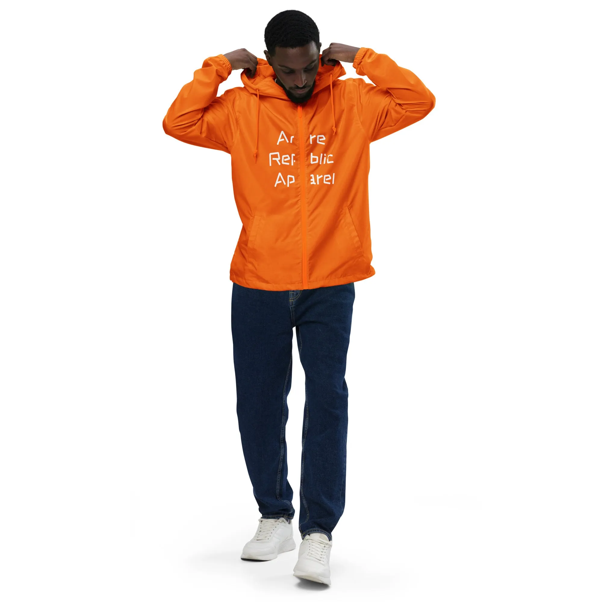 Andre Republic Unisex lightweight zip up windbreaker