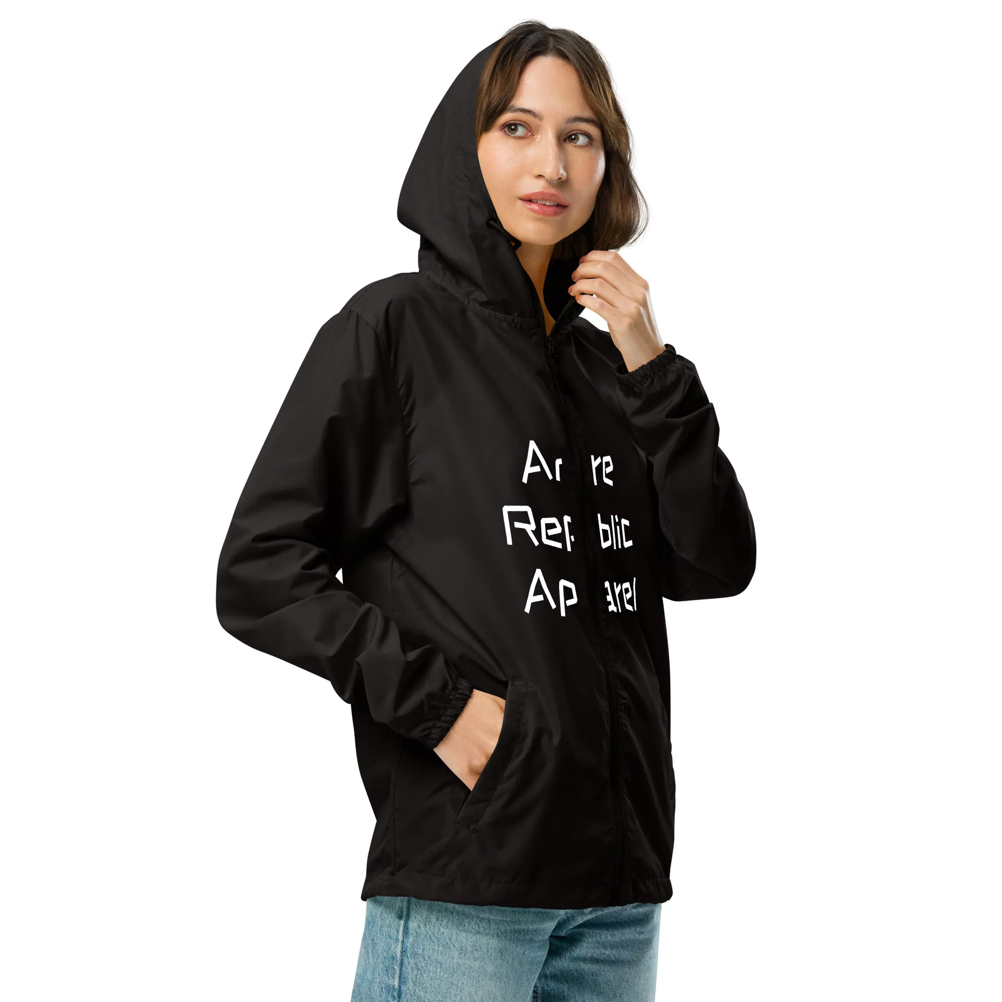 Andre Republic Unisex lightweight zip up windbreaker