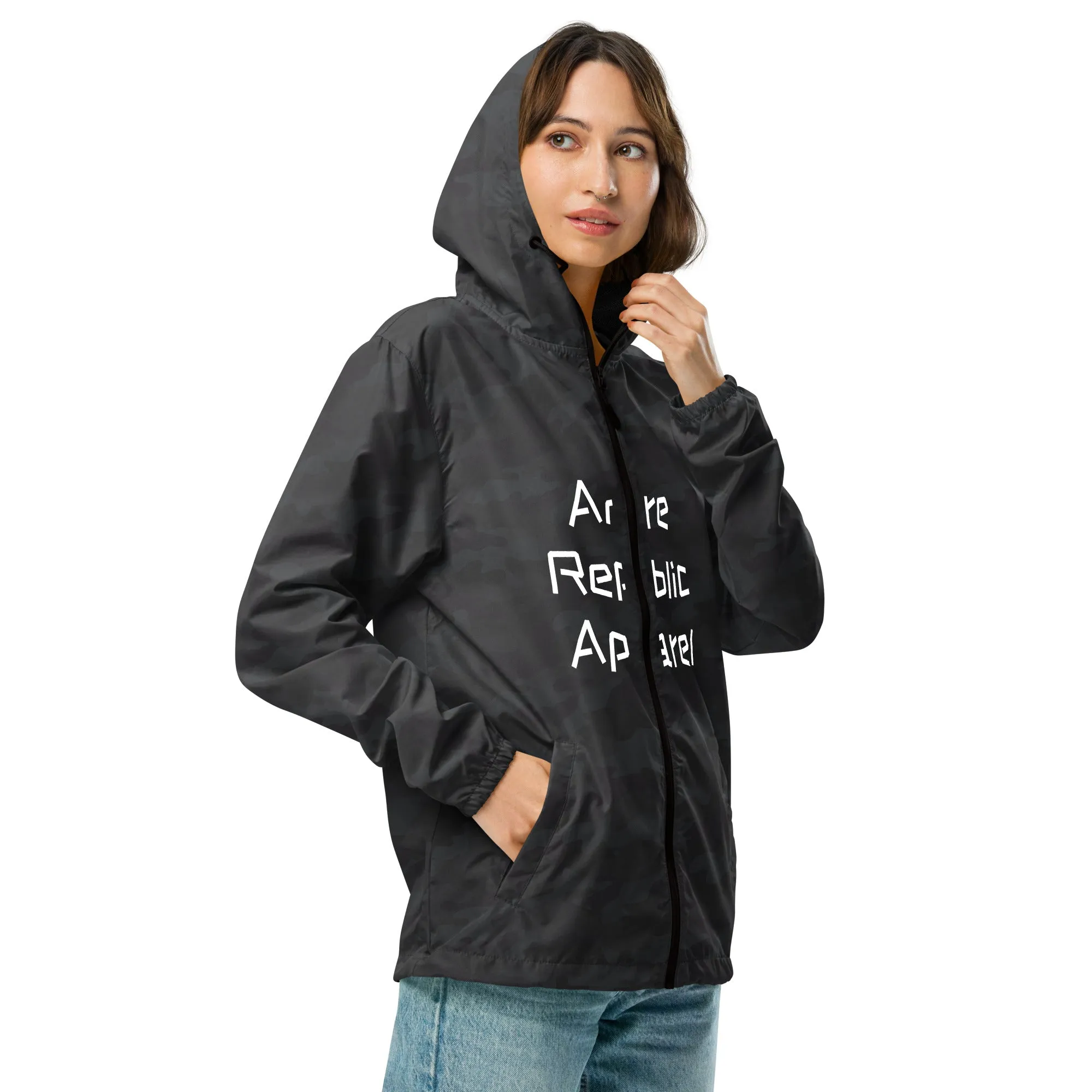 Andre Republic Unisex lightweight zip up windbreaker