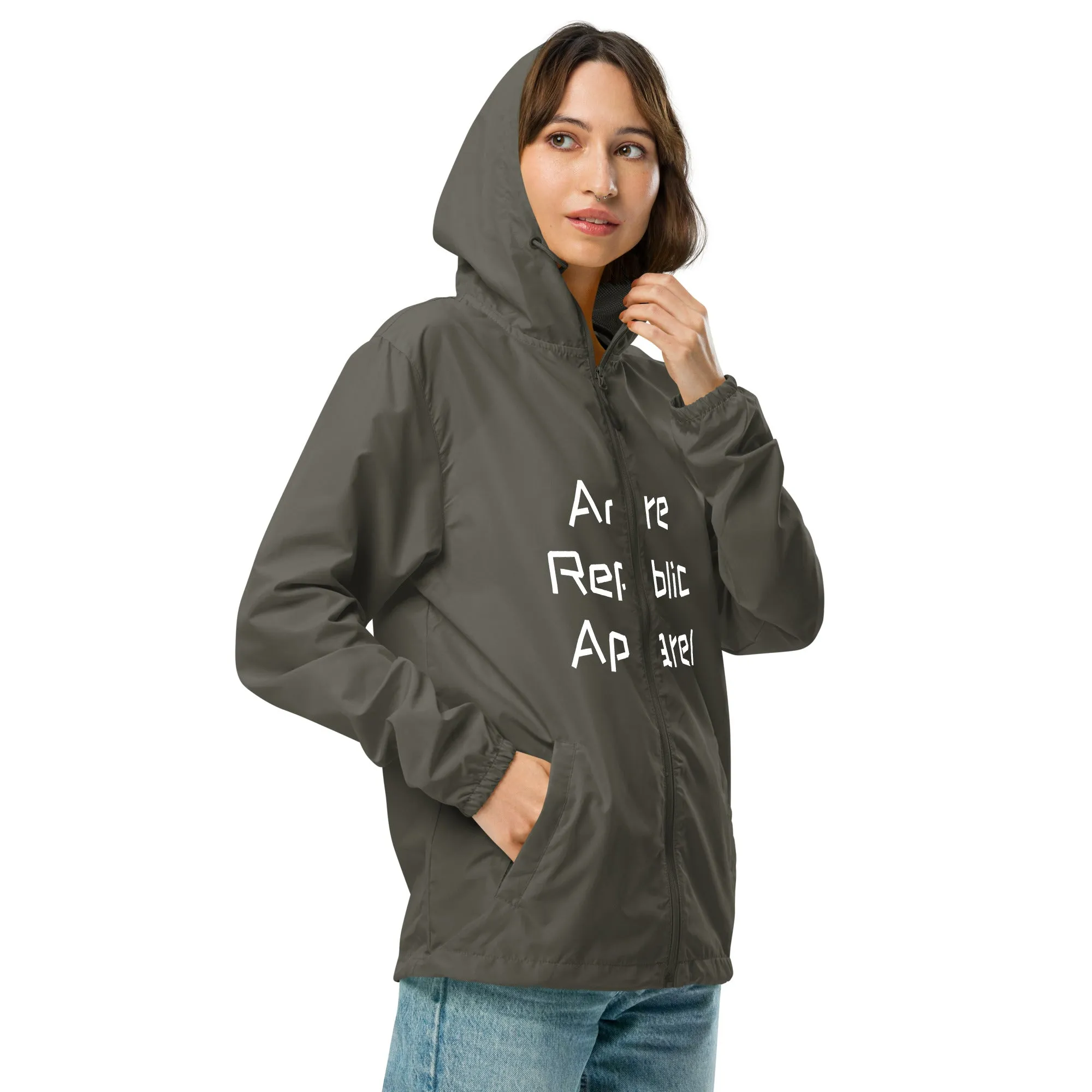 Andre Republic Unisex lightweight zip up windbreaker