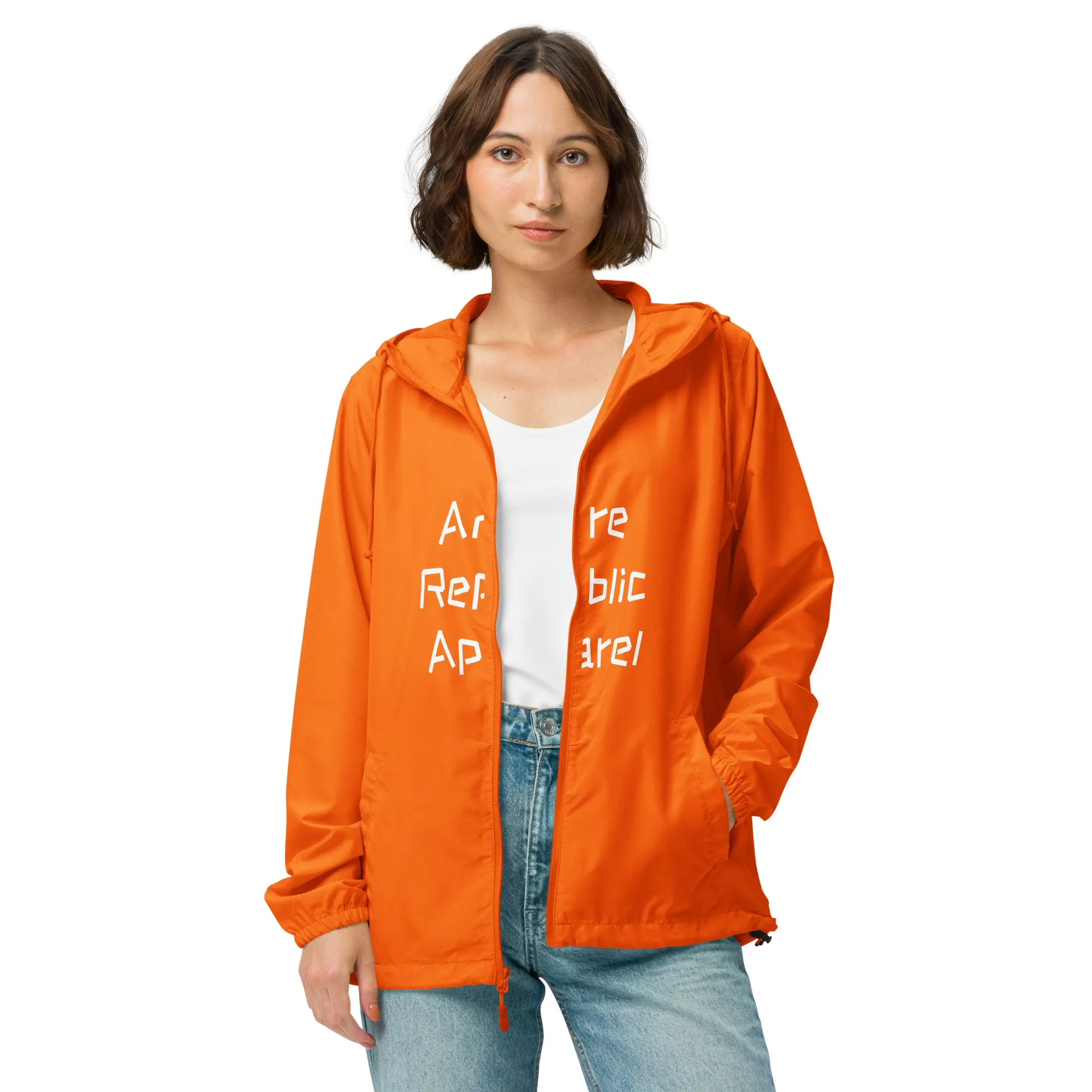 Andre Republic Unisex lightweight zip up windbreaker