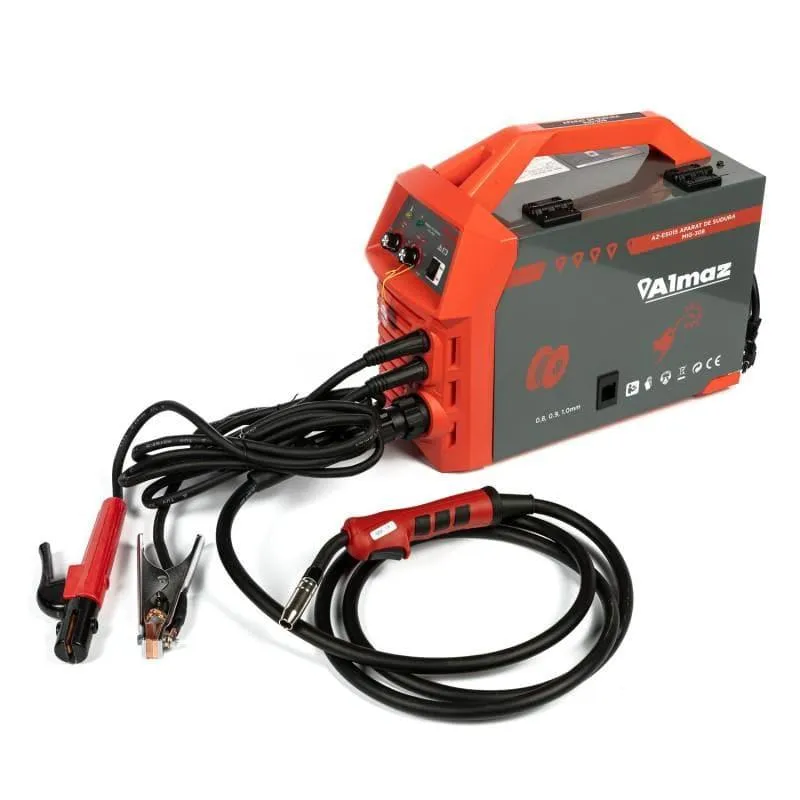 Aparat de sudură AZ-ES015 MIG/MMA, 308A, 220V, 14.6 kVA, IGBT
