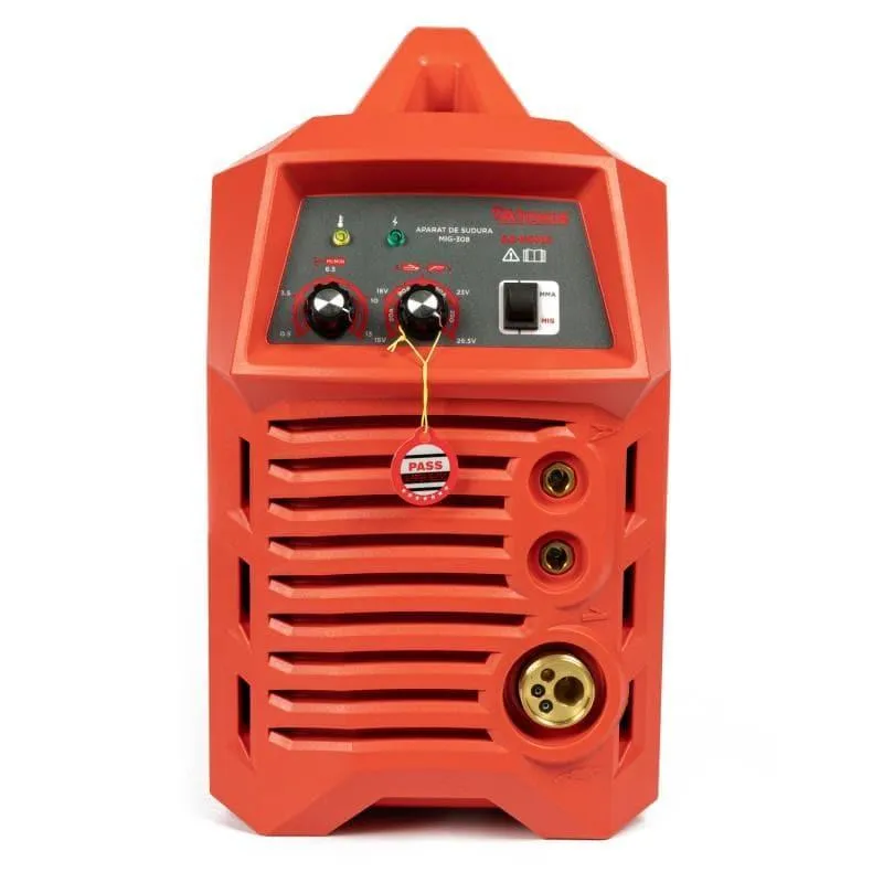 Aparat de sudură AZ-ES015 MIG/MMA, 308A, 220V, 14.6 kVA, IGBT