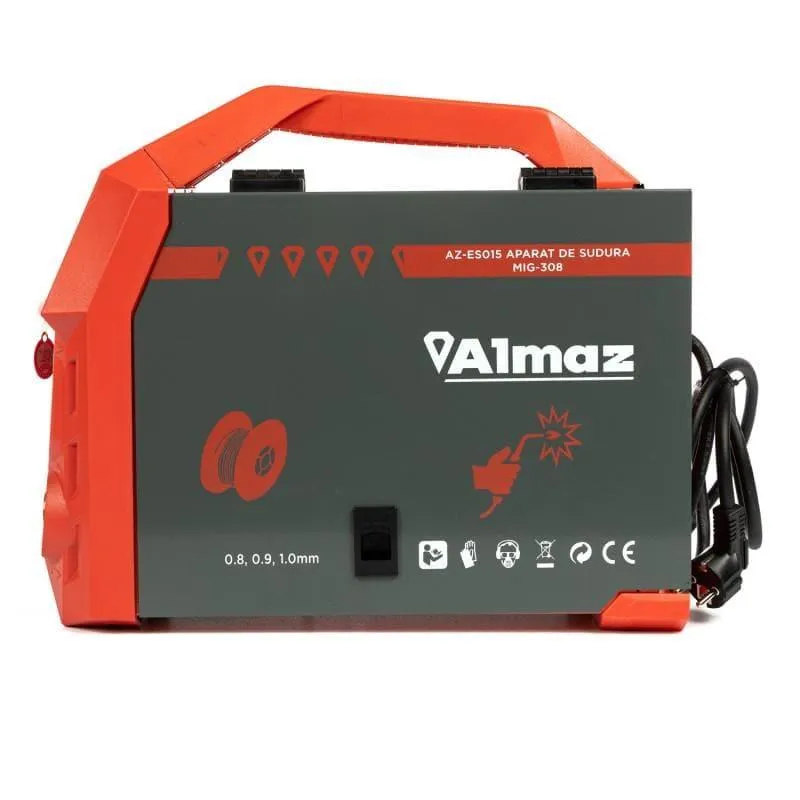 Aparat de sudură AZ-ES015 MIG/MMA, 308A, 220V, 14.6 kVA, IGBT