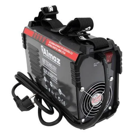 Aparat de Sudură Digital MMA 270, Invertor IGBT, Almaz AZ-ES004, 30-270A, 220V