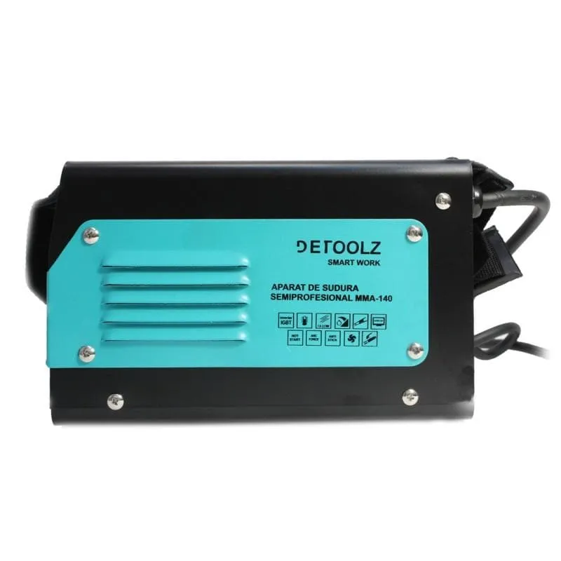 Aparat de sudura SEMI PROFESIONAL MMA-140, Detoolz DZ-ES001