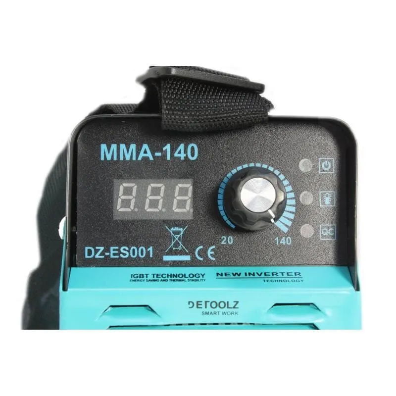 Aparat de sudura SEMI PROFESIONAL MMA-140, Detoolz DZ-ES001