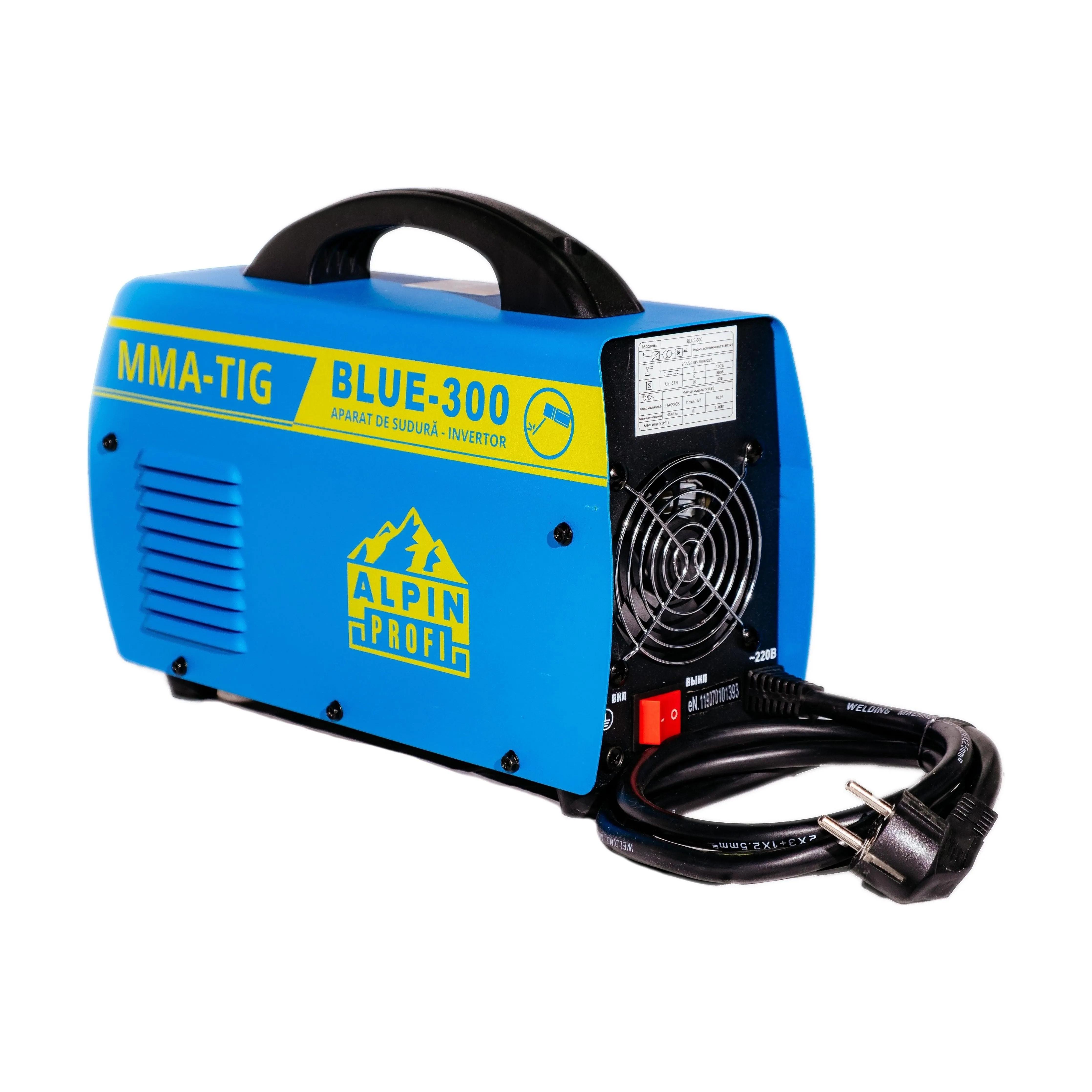 Aparat Sudura MMA Alpin Blue, 300A ,Profesional Invertor