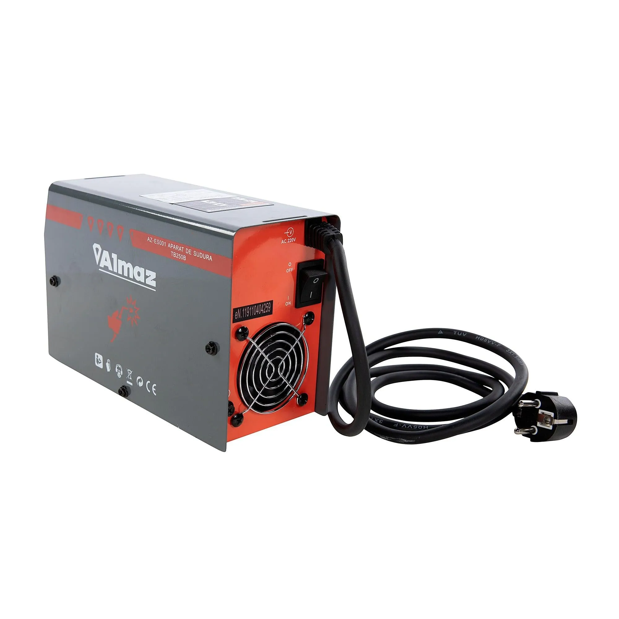 Aparatul De Sudura Almaz Tb250B  AZ-ES001 Accesorii Incluse