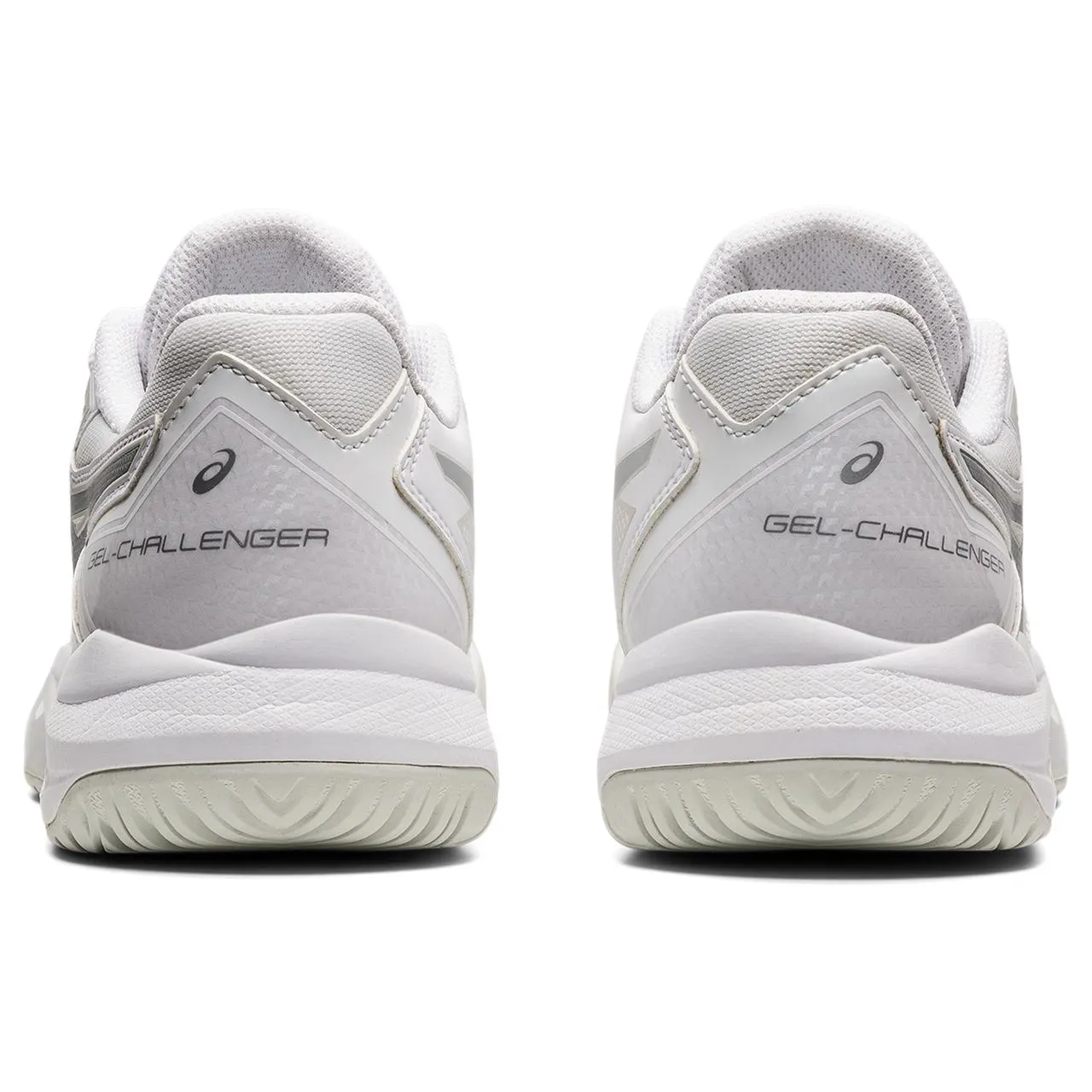 Asics Gel Challenger 13 Women's Tennis Shoe (White/Silver)