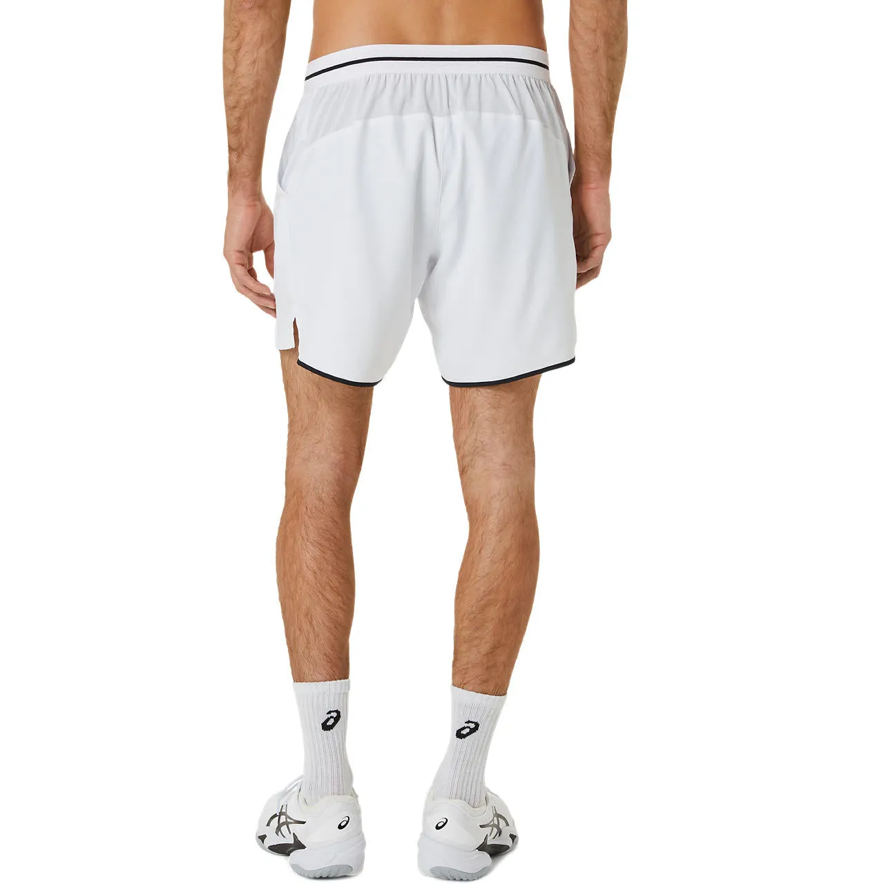 Asics Men's Match Short 7-Inch (White)