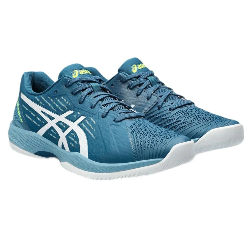Asics Solution Swift FF Men's Tennis Shoe (Teal/White)