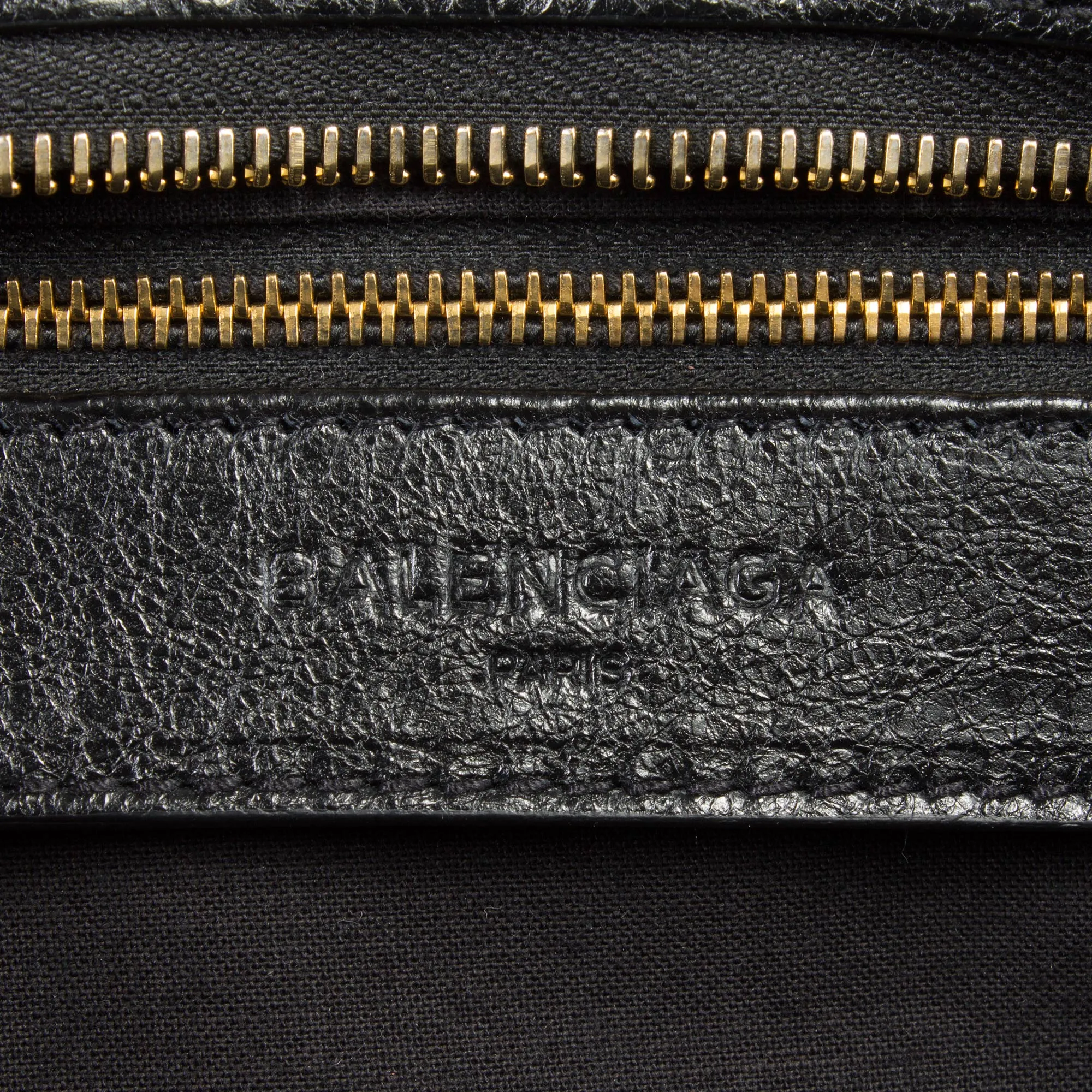 Balenciaga Giant 12 Gold City Bag | Black Lambskin Leather | Medium