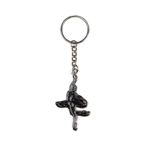 Ballerina Silhouette Key Ring