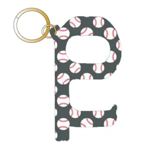 Baseball Hands Free Key Chain and Door Opener