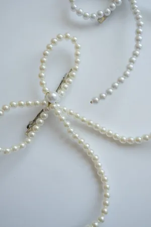 BEST DRESS OVERSIZED PEARL BOW