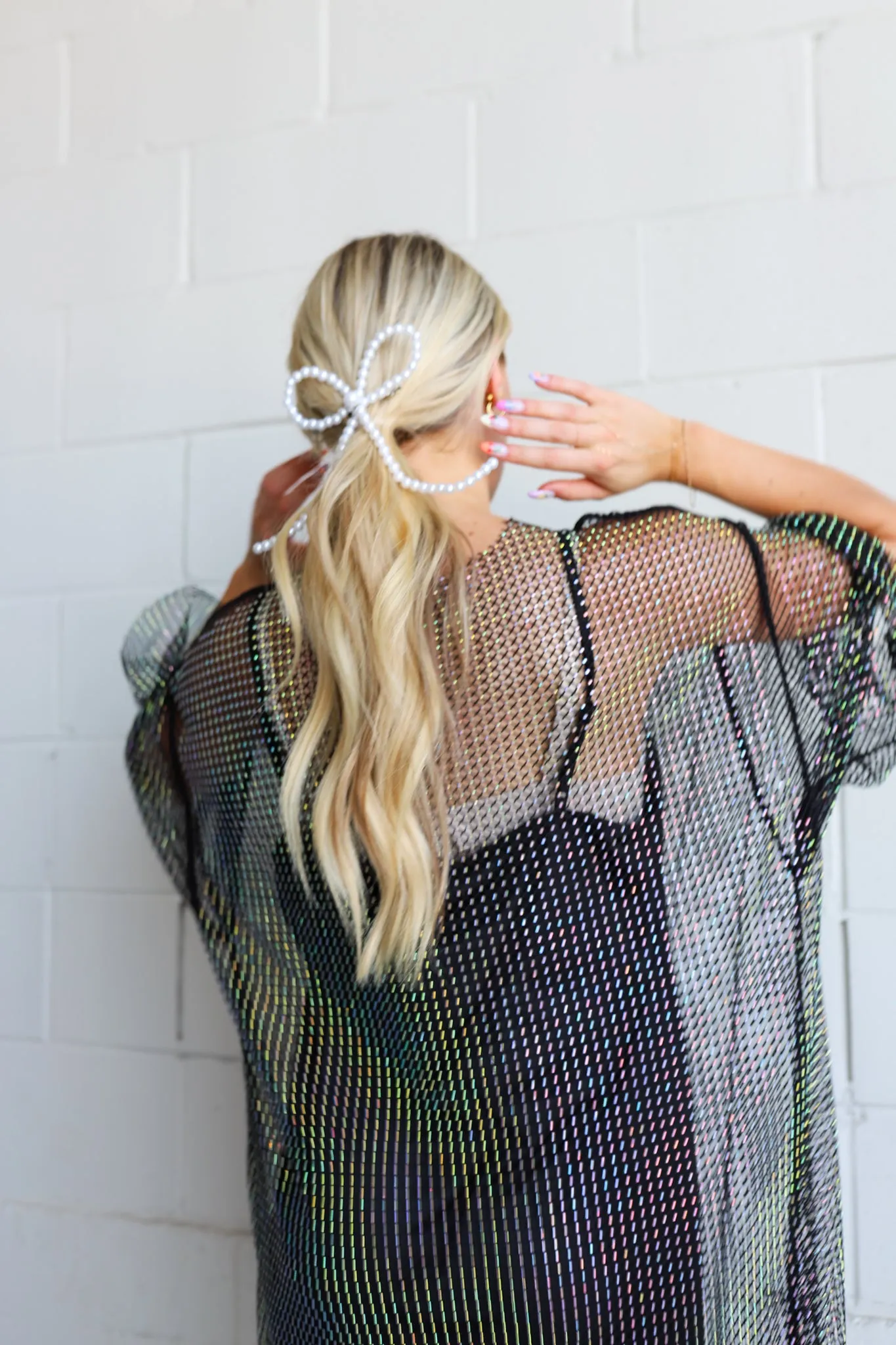 BEST DRESS OVERSIZED PEARL BOW