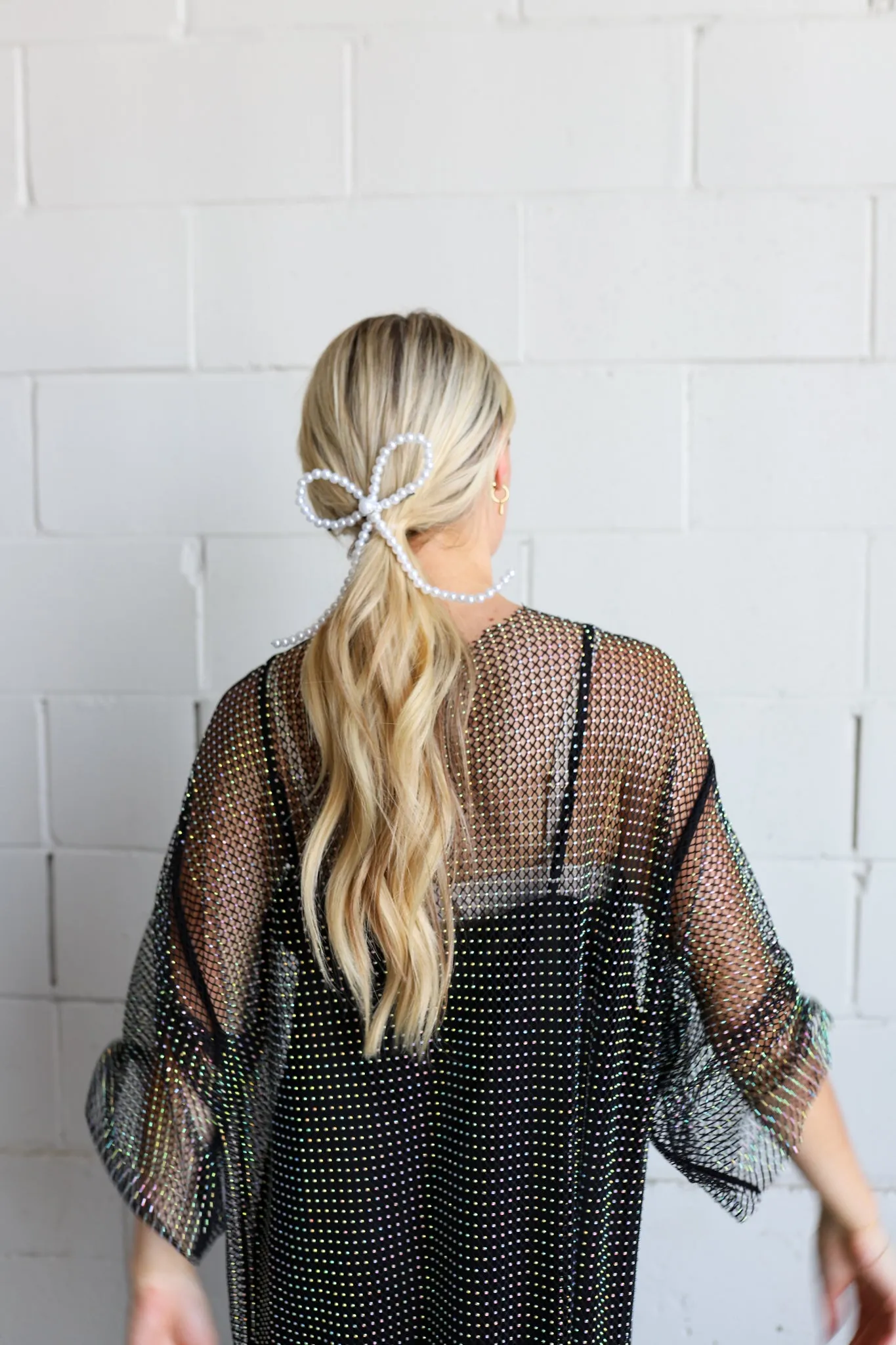 BEST DRESS OVERSIZED PEARL BOW