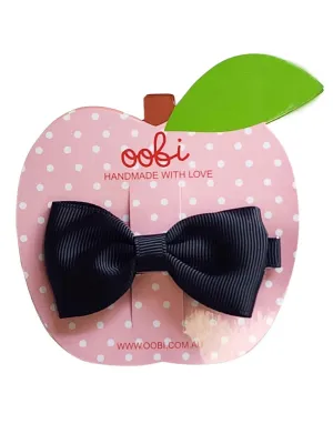 Black Large Bow