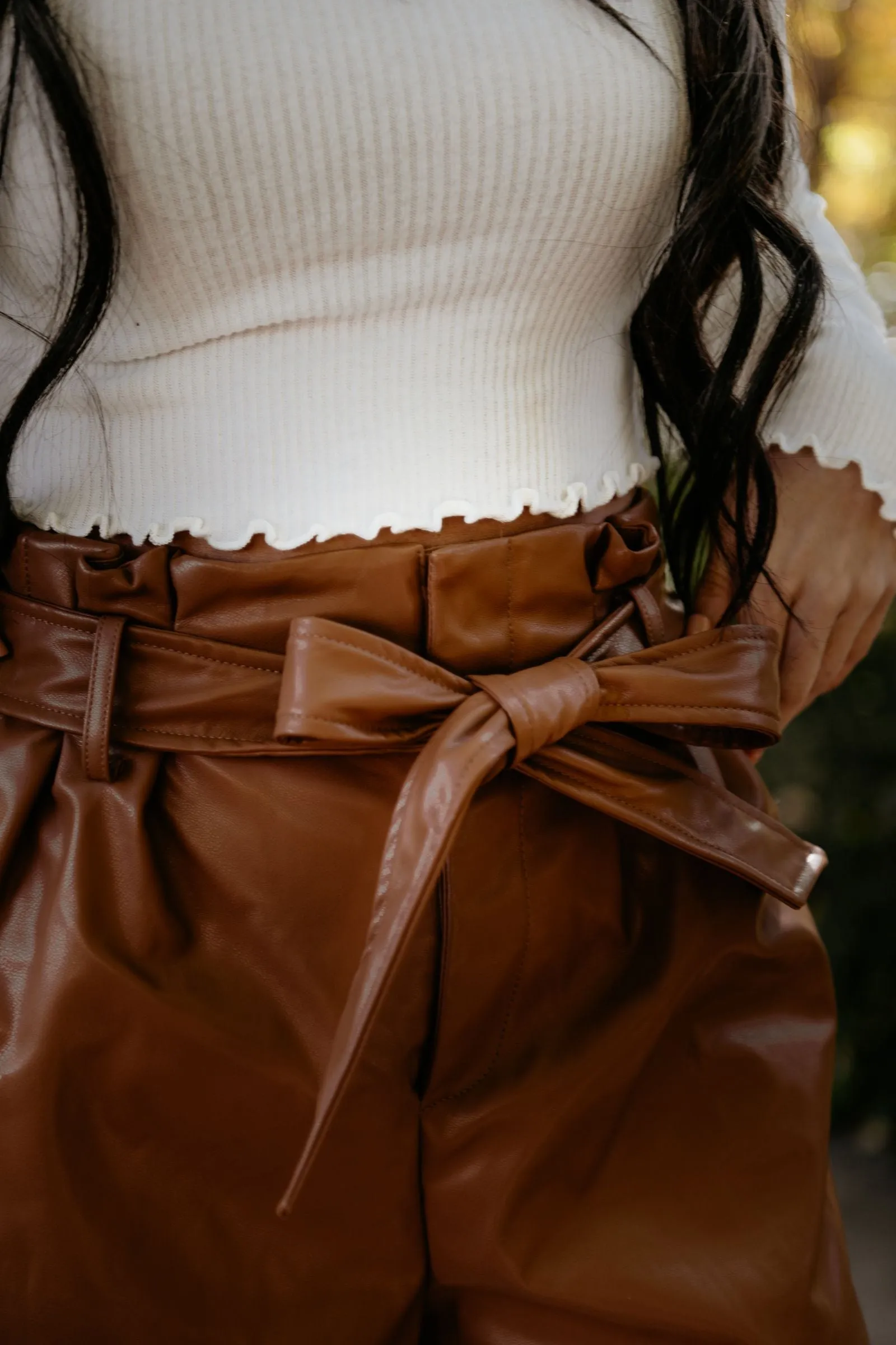 Bow On Top Shorts