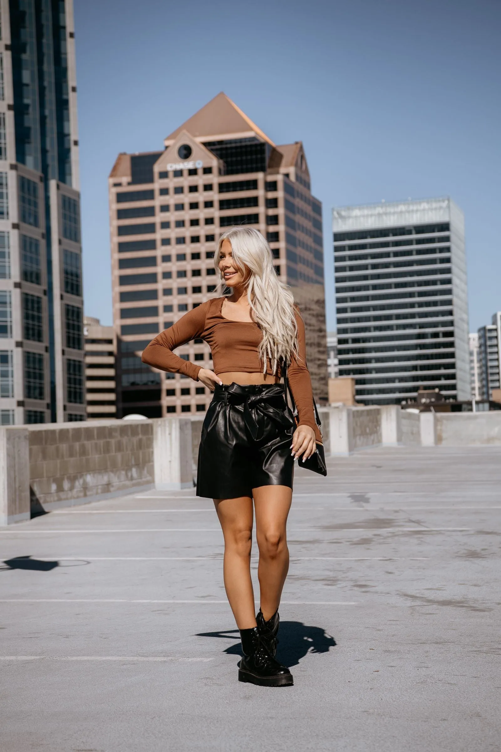Bow On Top Shorts