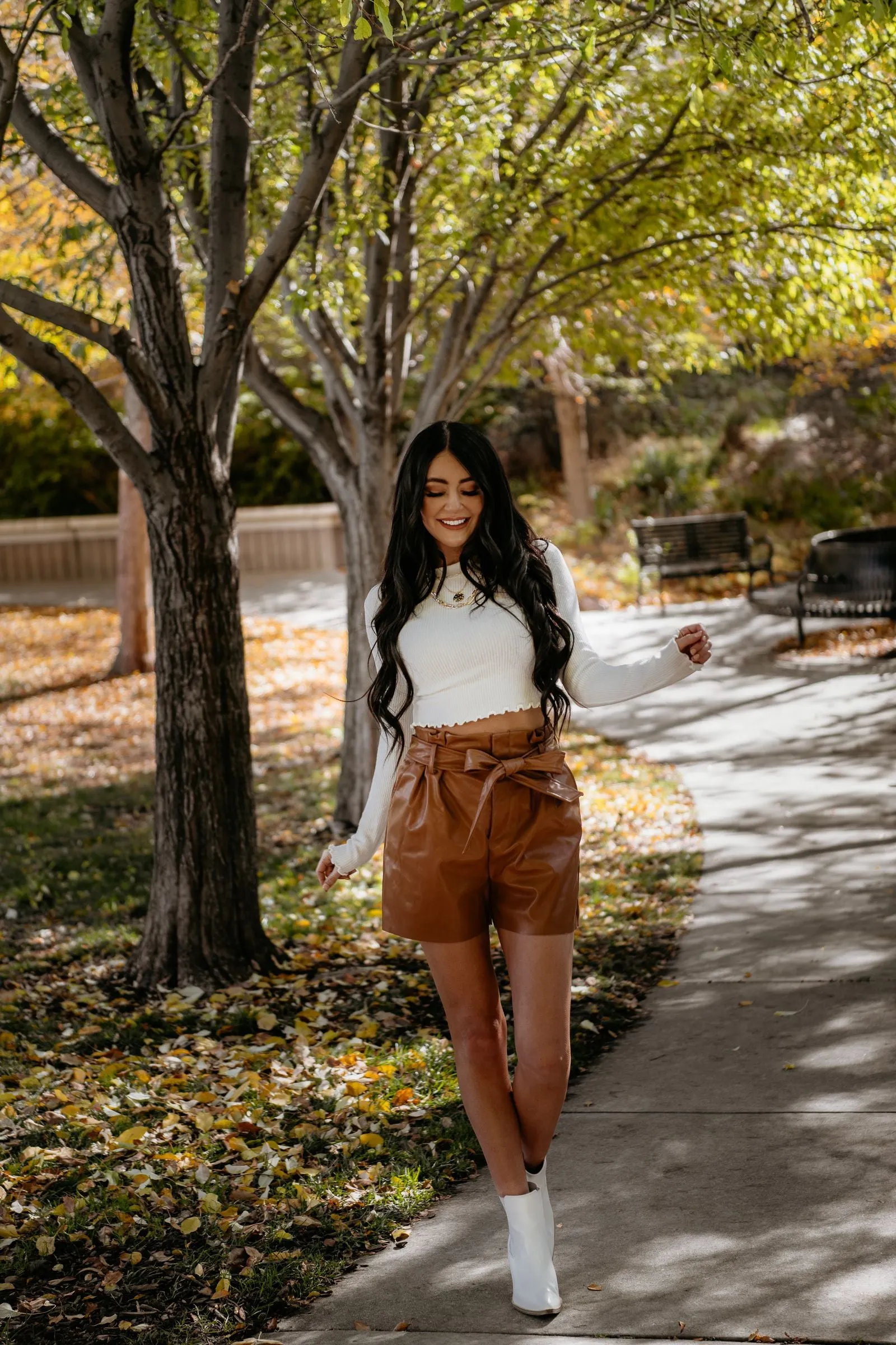 Bow On Top Shorts