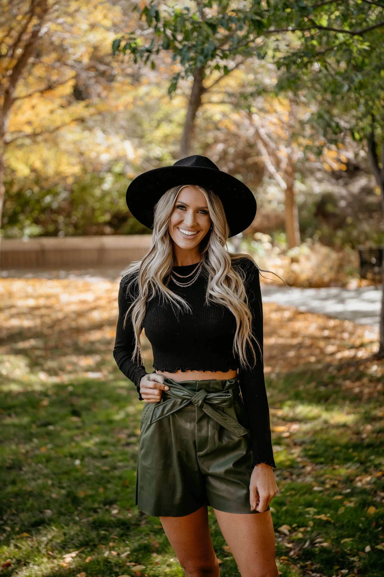 Bow On Top Shorts