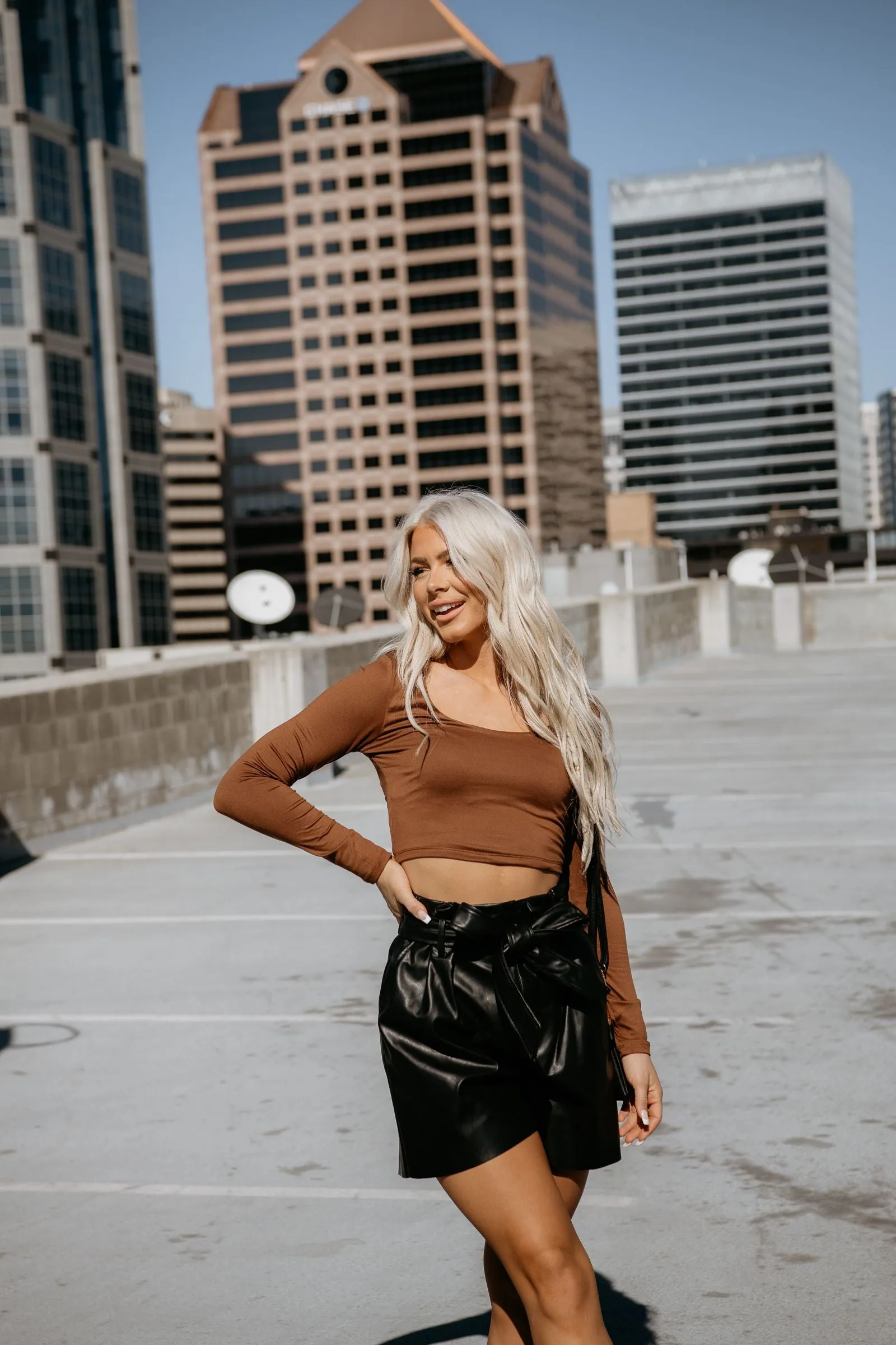 Bow On Top Shorts