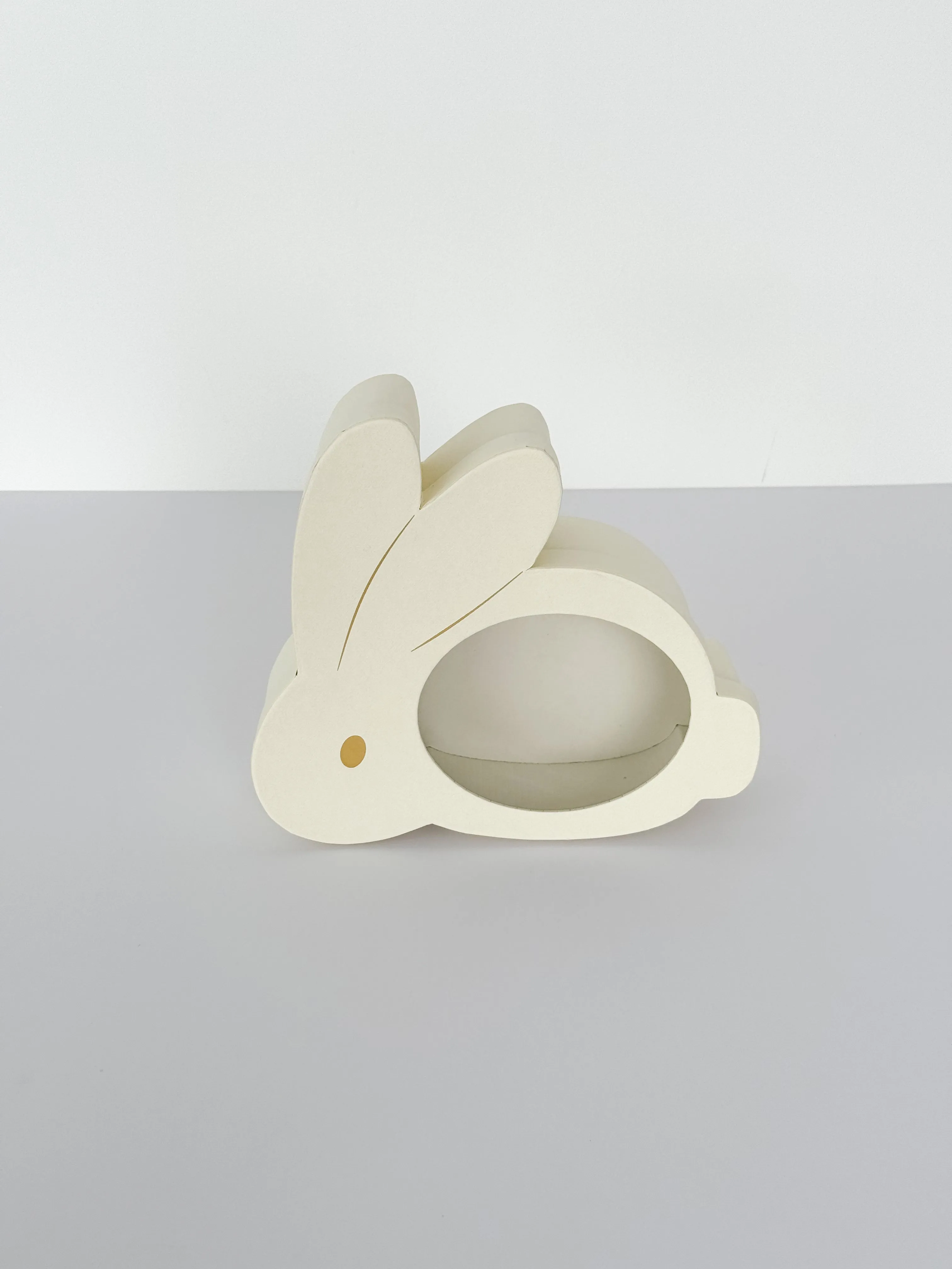 Bunny-Shaped Flower Box with Clear Window – Cute & Unique Floral Gift