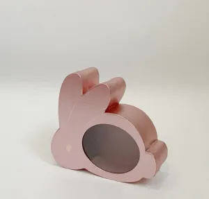 Bunny-Shaped Flower Box with Clear Window – Cute & Unique Floral Gift