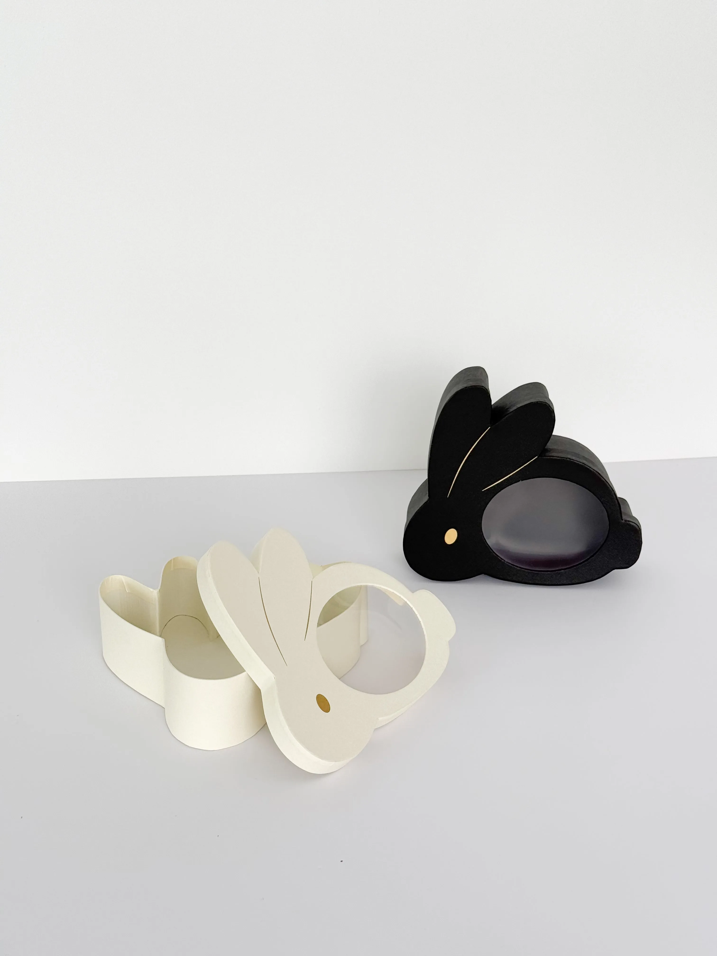 Bunny-Shaped Flower Box with Clear Window – Cute & Unique Floral Gift