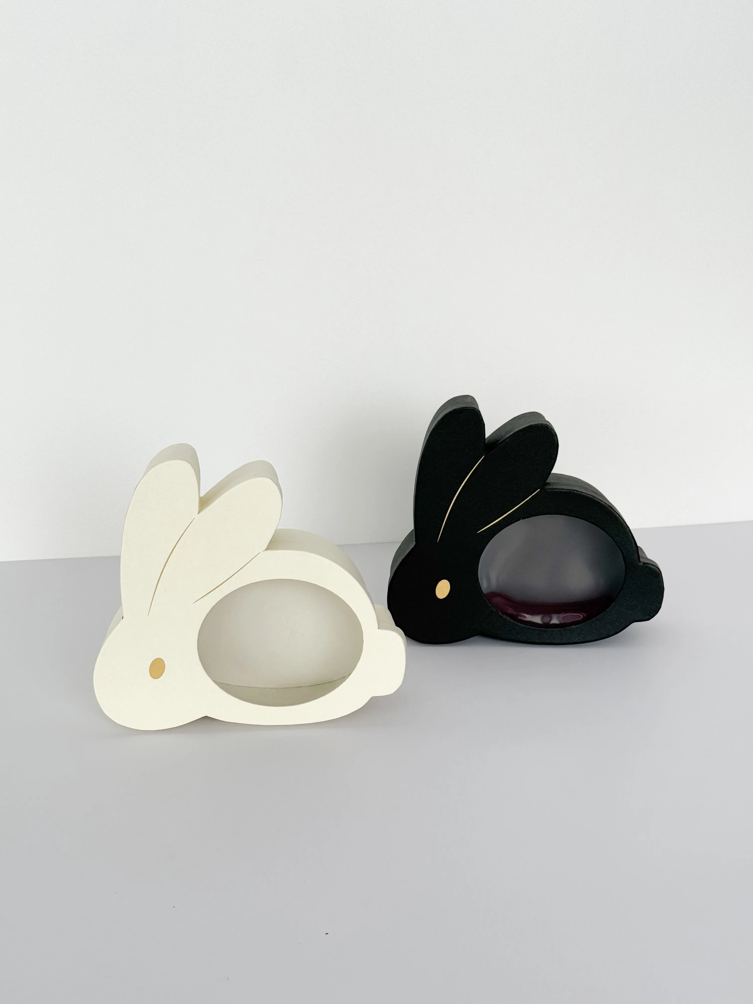 Bunny-Shaped Flower Box with Clear Window – Cute & Unique Floral Gift